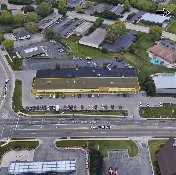 300-320 N Alpine Rd, Rockford, IL à louer - Aérien - Image 2 de 14