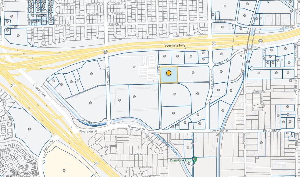 1000 Walnut Ave, Pomona, CA for lease - Plat Map - Image 2 of 8