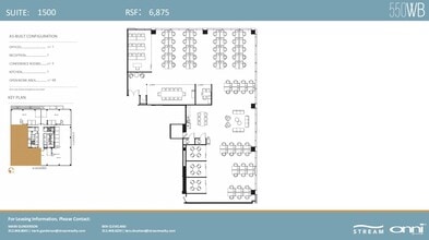 550 W Van Buren St, Chicago, IL for lease Floor Plan- Image 1 of 1