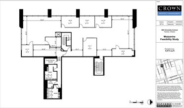 400 University Ave, Toronto, ON for lease Floor Plan- Image 1 of 1