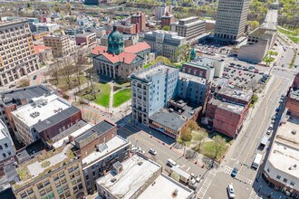 84 Court St, Binghamton, NY - AERIAL  map view