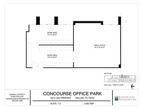 6350 LBJ Fwy, Dallas, TX for lease Floor Plan- Image 1 of 1