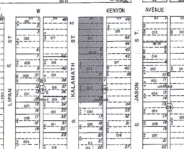 3700-3744 S Kalamath St, Englewood, CO à vendre - Plan cadastral - Image 3 de 4
