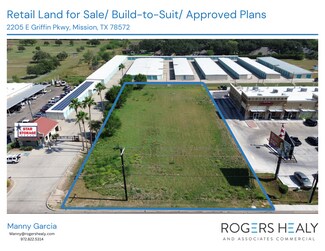 Plus de détails pour 2205 Griffin Pkwy, Mission, TX - Terrain à vendre