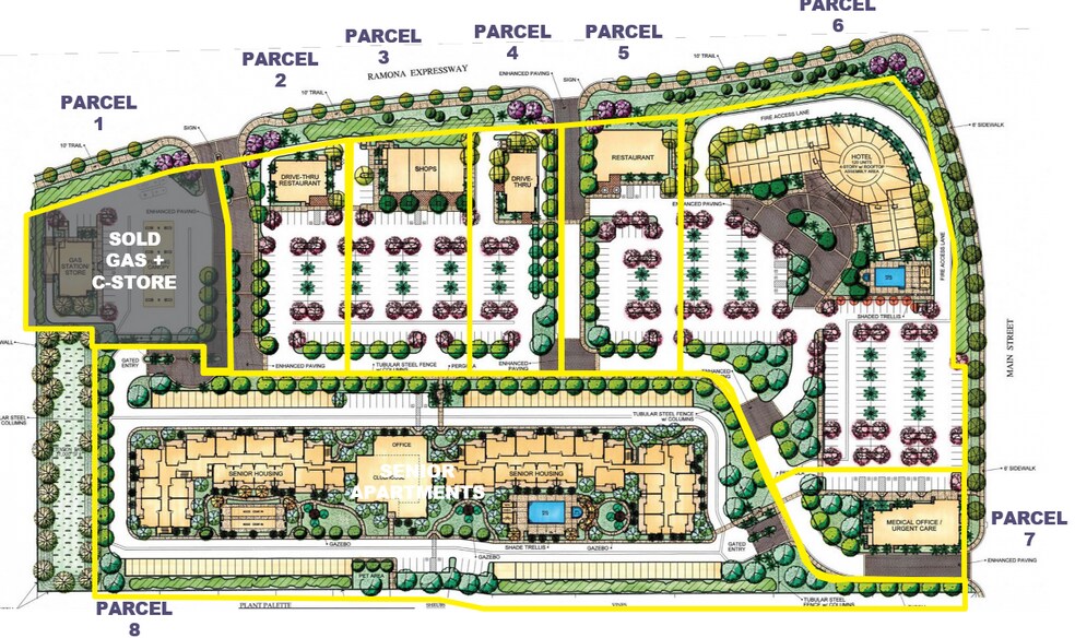 NWC Ramona Expressway & Main Street, San Jacinto, CA à vendre - Photo du bâtiment - Image 2 de 4