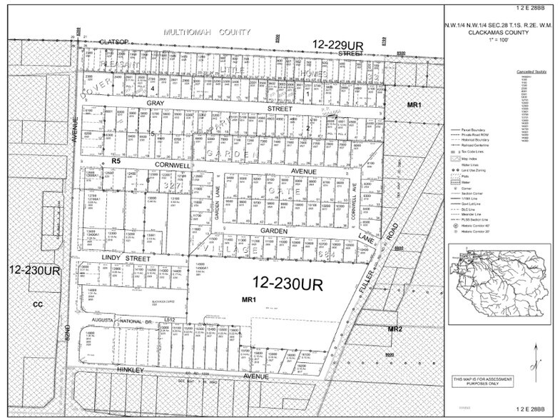 8460 SE Clatsop St, Happy Valley, OR for sale - Plat Map - Image 2 of 2