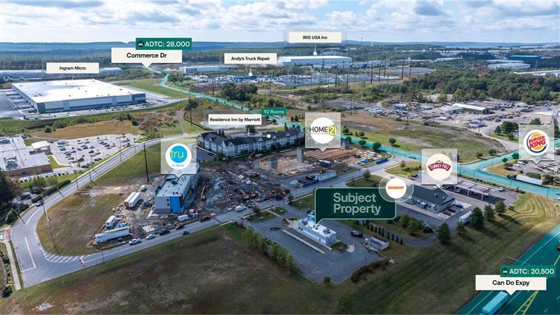 58 Station Cir, Hazleton, PA à vendre - Aérien - Image 2 de 3