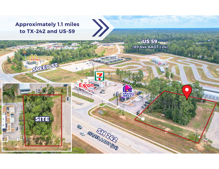 SWQ TX-242 & Speed St, New Caney, TX à louer - Photo du bâtiment - Image 3 de 5