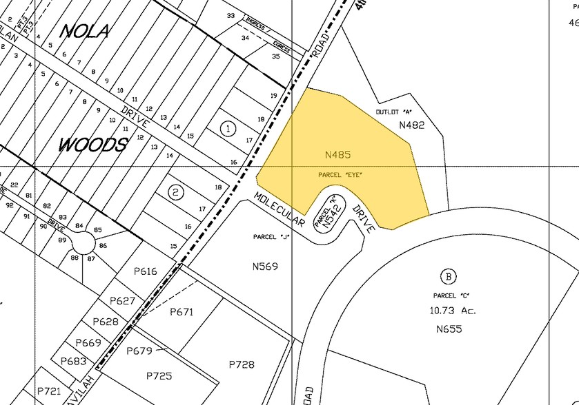 10101 Molecular Dr, Rockville, MD for lease - Plat Map - Image 2 of 16