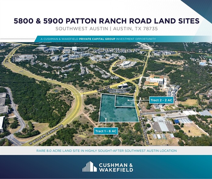 5800 & 5900 Patton Ranch Rd, Austin, TX à vendre - Photo principale - Image 1 de 1