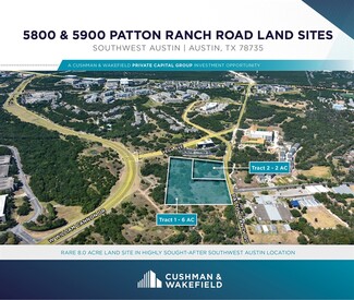 Plus de détails pour 5800 & 5900 Patton Ranch Rd, Austin, TX - Terrain à vendre