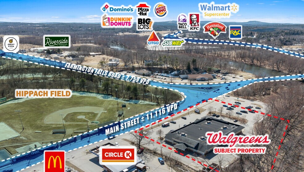 317 Main St, Farmington, ME à vendre - Photo du bâtiment - Image 3 de 3