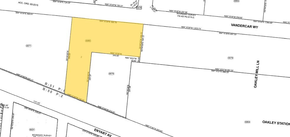 3075 Vandercar Way, Cincinnati, OH à louer - Plan cadastral - Image 2 de 4
