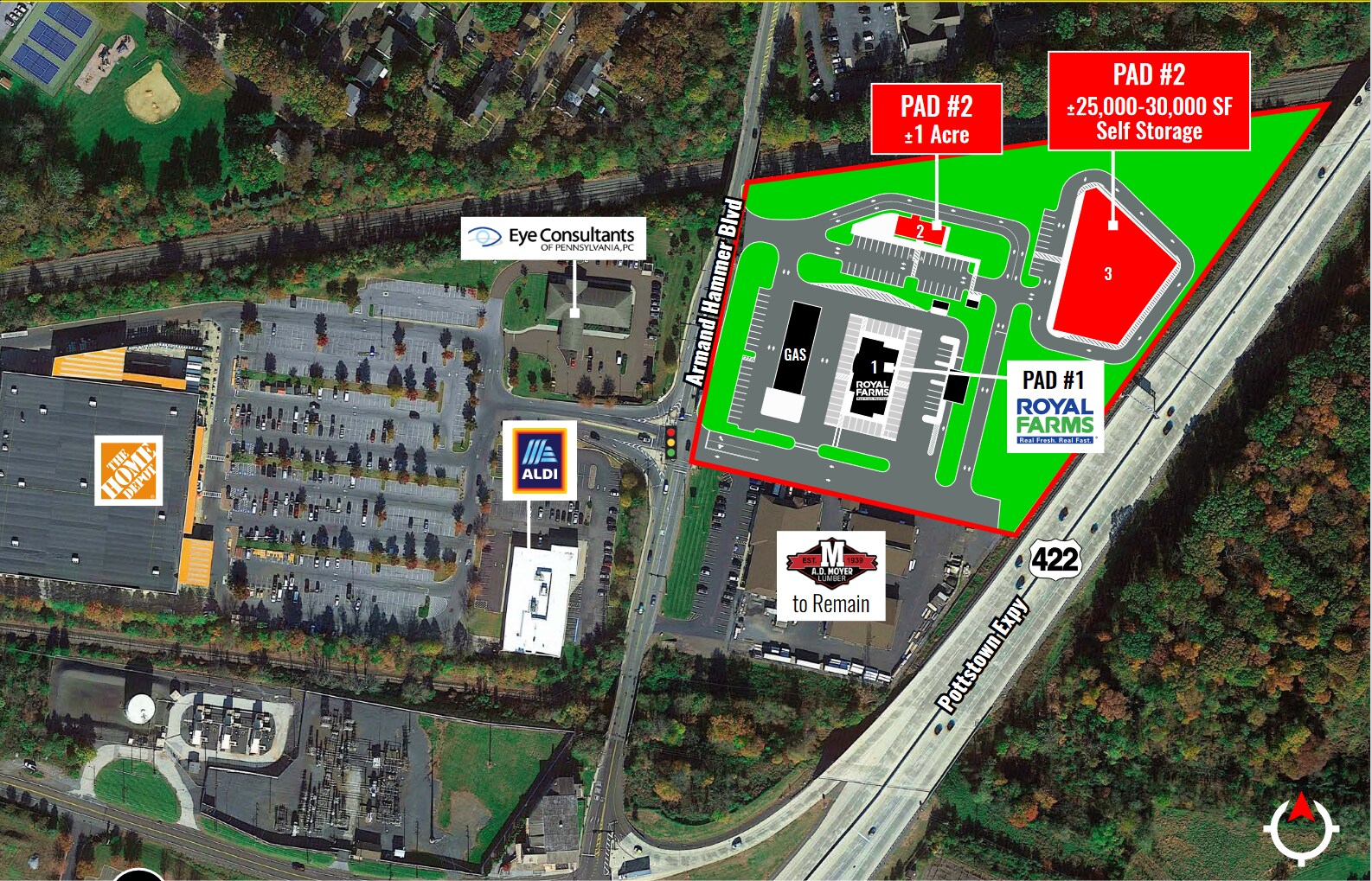 300 Armand Hammer Blvd, Pottstown, PA for lease Building Photo- Image 1 of 3