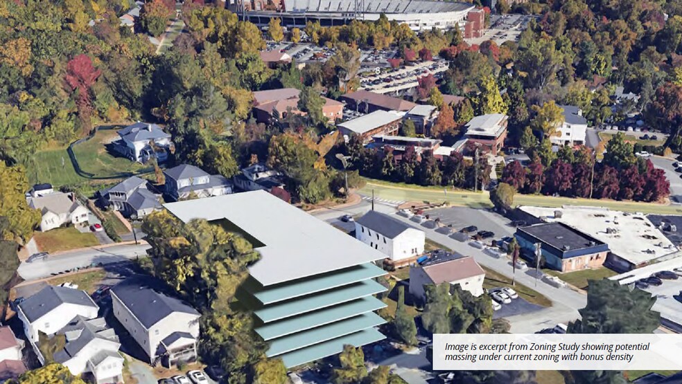 2306 Price Ave, Charlottesville, VA à vendre - Aérien - Image 2 de 7