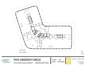 15725 Dallas Pky, Addison, TX à louer Plan de site- Image 1 de 1