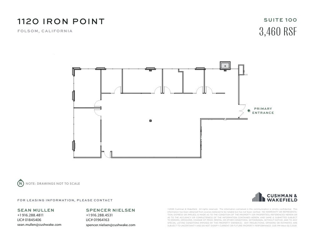 1130 Iron Point Rd, Folsom, CA for lease Floor Plan- Image 1 of 1