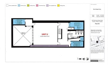 224-226 Richmond St W, Toronto, ON for lease Floor Plan- Image 1 of 1