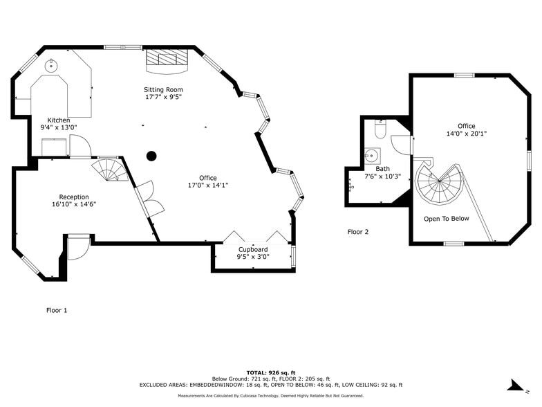 13-13A Oxford St, Harrogate à vendre - Plan d’étage - Image 3 de 8