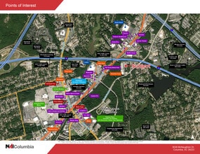 3038 Mcnaughton Rd, Columbia, SC - Aerial map view
