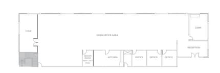 2674 N 1st St, San Jose, CA à louer Plan d’étage- Image 1 de 1