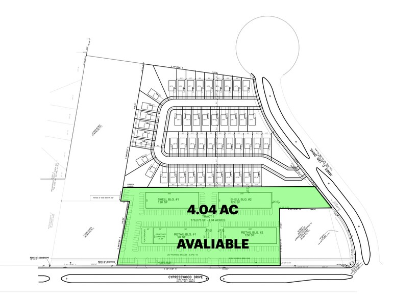 James Leo & Cypresswood Dr, Spring, TX à vendre - Photo du bâtiment - Image 1 de 1