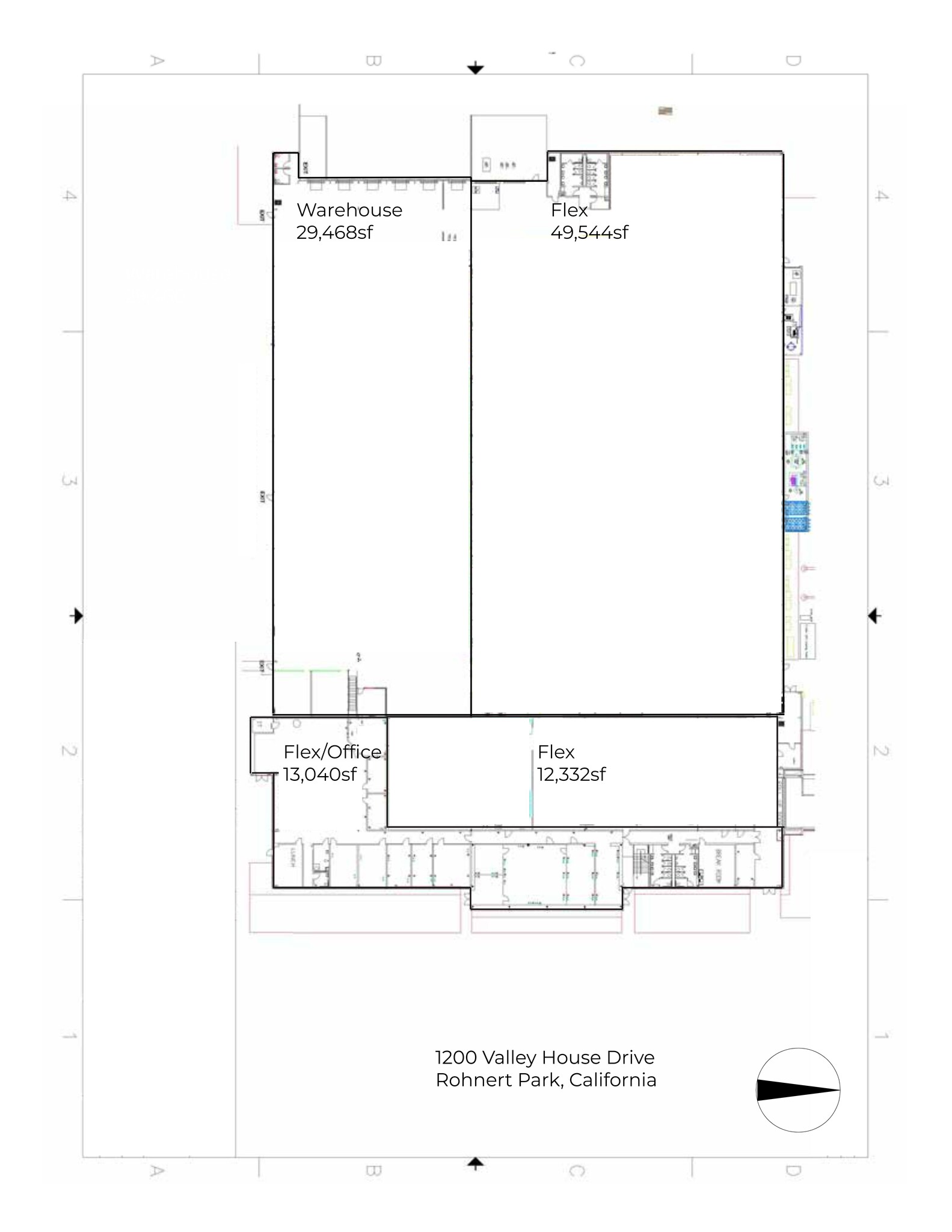 1400-1500 Valley House Dr, Rohnert Park, CA for lease Site Plan- Image 1 of 22