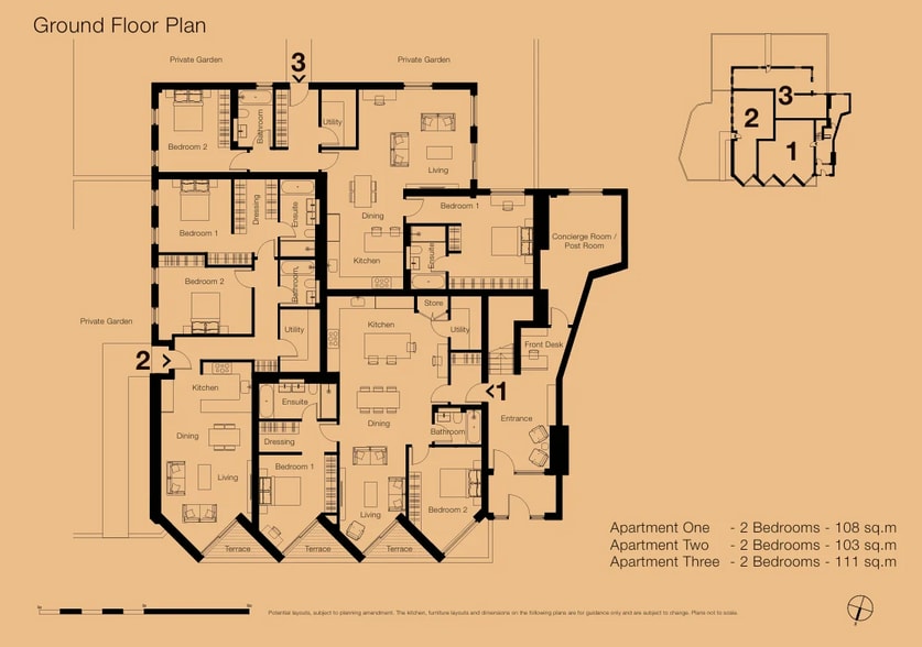 Perelle Bay, Guernsey for sale - Floor Plan - Image 3 of 5