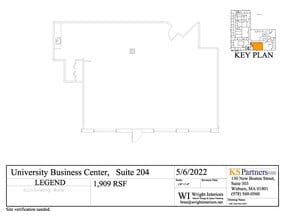 19-23 Needham St, Newton, MA à louer Plan d’étage- Image 1 de 1