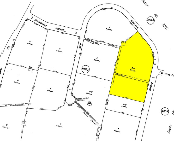 100 New England Ave, Piscataway, NJ for sale - Plat Map - Image 2 of 14