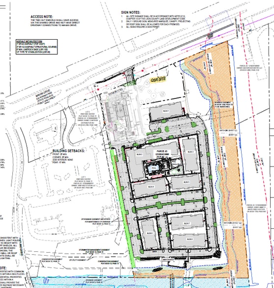 6641-6649 US-90 East, Tallahassee, FL for lease - Plat Map - Image 3 of 5