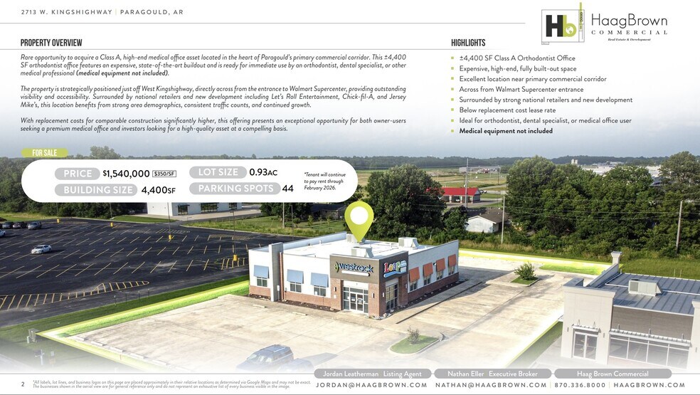 2713 W Kingshighway, Paragould, AR for sale - Building Photo - Image 2 of 12