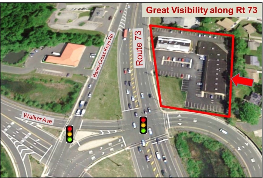 115 Rt-73, Berlin, NJ for lease - Aerial - Image 2 of 5