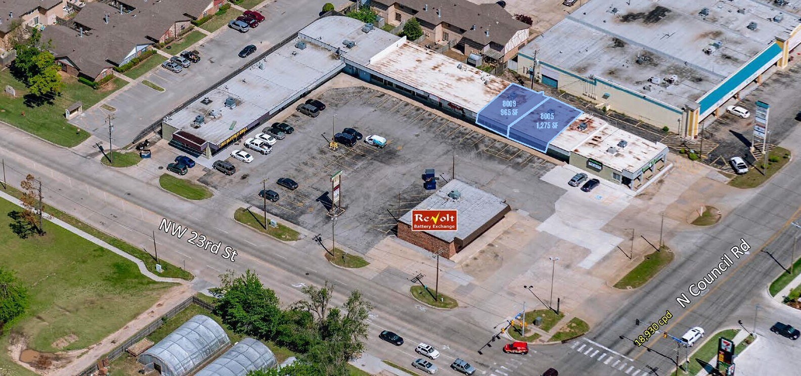 8013-8027 NW 23rd St, Bethany, OK for lease Building Photo- Image 1 of 3