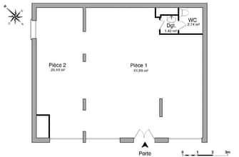 48-58 Quai De Jemmapes, Paris for lease Floor Plan- Image 2 of 2