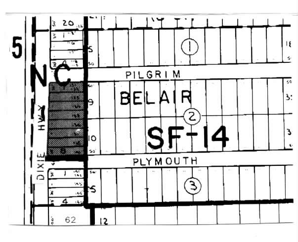 5100 S Dixie Hwy, West Palm Beach, FL à louer - Plan cadastral - Image 2 de 5