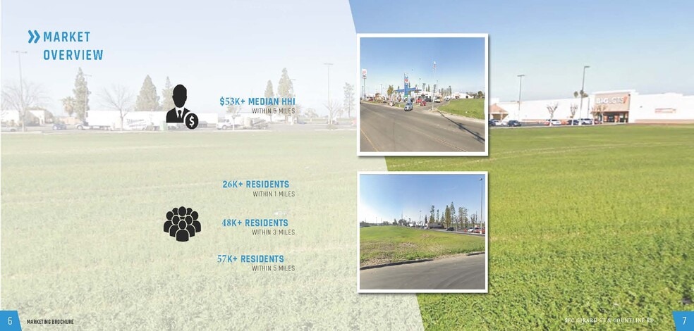 SEC Girard & County Line Rd, Delano, CA for lease - Building Photo - Image 2 of 9