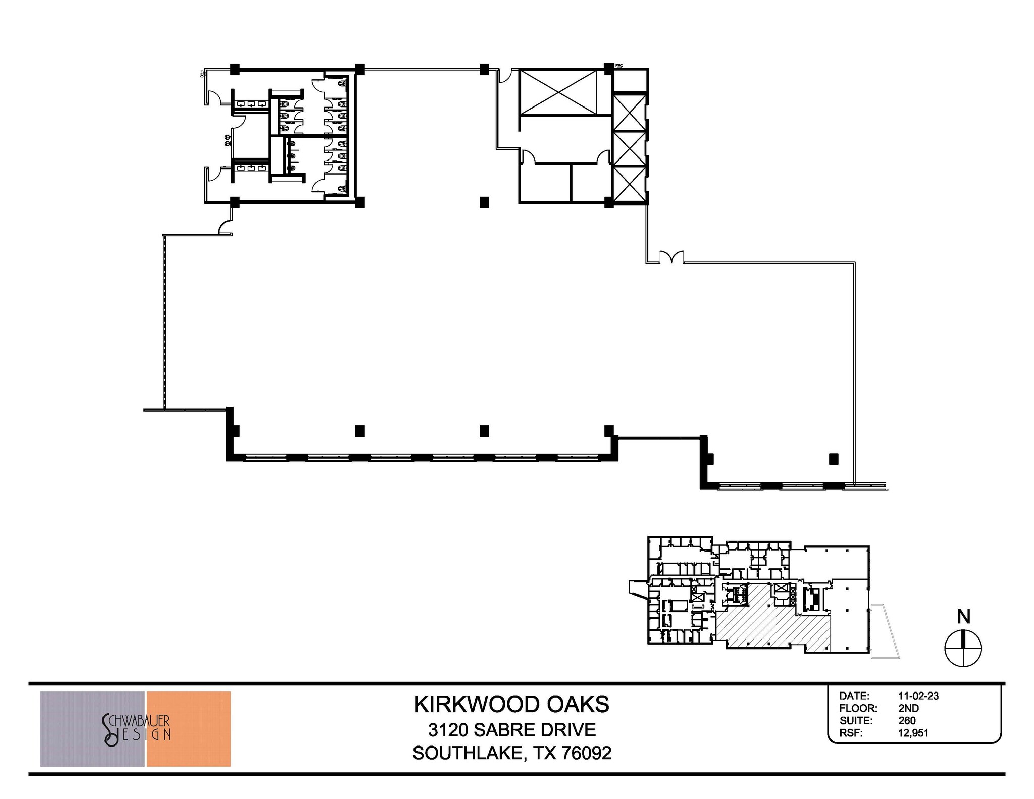 3120 Sabre Dr, Southlake, TX for lease Floor Plan- Image 1 of 2