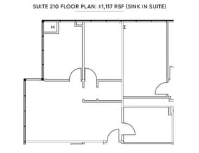 11022 Santa Monica Blvd, Los Angeles, CA à louer Plan d’étage- Image 1 de 4