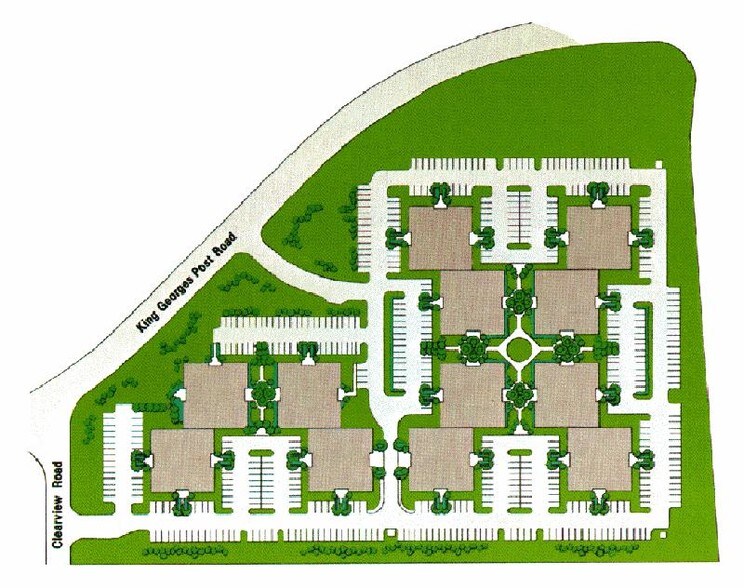 1090 King Georges Post Rd, Edison, NJ à louer - Plan de site - Image 1 de 10
