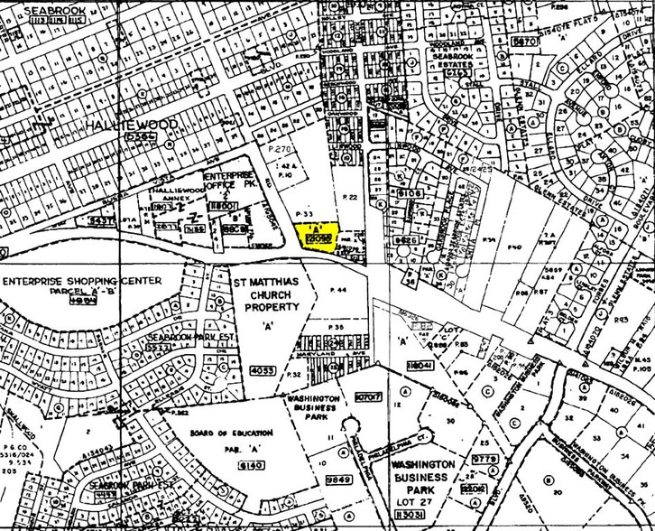 9500 Annapolis Rd, Lanham, MD à louer - Plan cadastral - Image 2 de 12