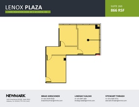 3384 Peachtree Rd NE, Atlanta, GA à louer Plan d’étage- Image 1 de 1
