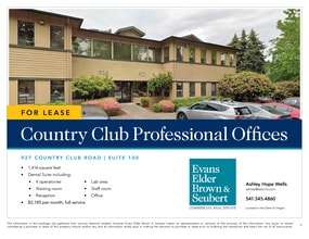 921-927 Country Club Rd, Eugene, OR for lease Interior Photo- Image 2 of 5