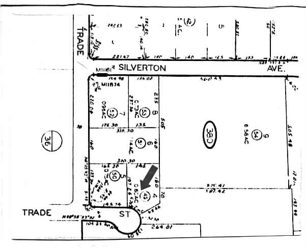 7830 Trade St, San Diego, CA for sale - Plat Map - Image 2 of 3