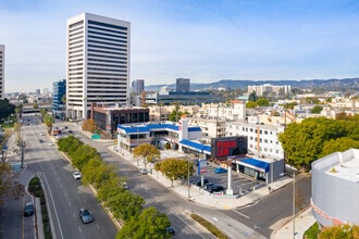 11031-11061 Santa Monica Blvd, Los Angeles, CA - Aerial  map view - Image1