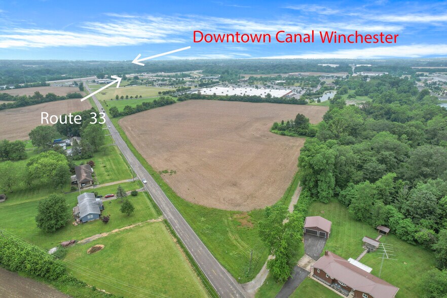 0 Hill Rd, Canal Winchester, OH à vendre - Aérien - Image 3 de 4