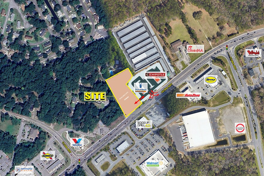 3678 Ladson -1, Ladson, SC à vendre - Aérien - Image 2 de 4