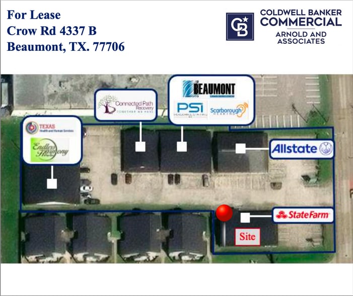 4337 Crow Rd, Beaumont, TX for lease - Building Photo - Image 3 of 13