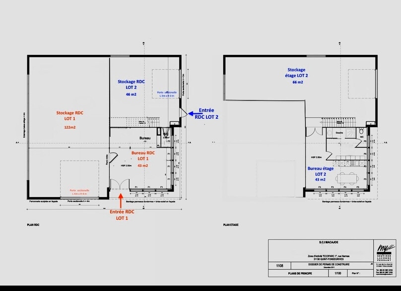 10 Rue Hermès, Quint-Fonsegrives à louer - Plan de site - Image 2 de 20