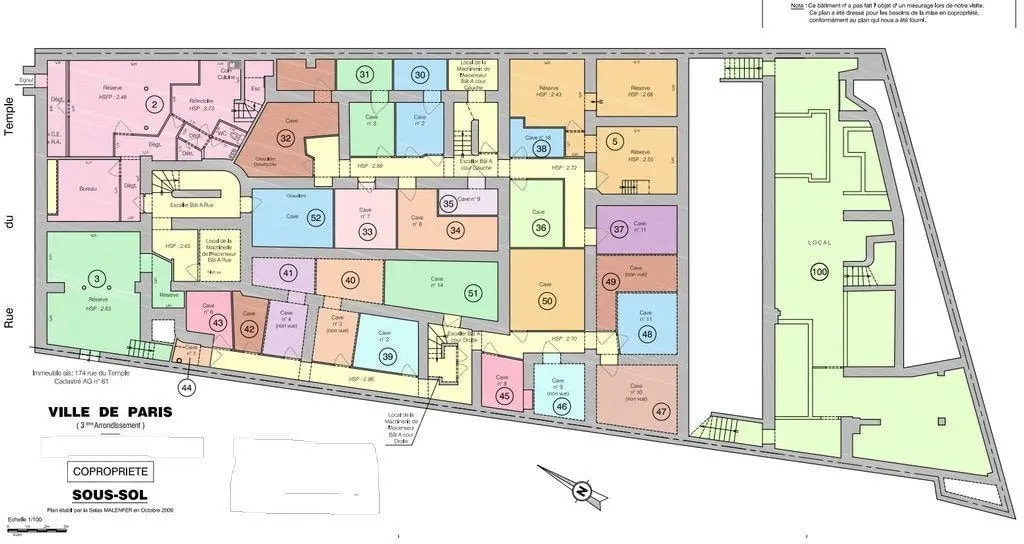 Commerce de détail dans Paris à vendre Plan d’étage- Image 1 de 3